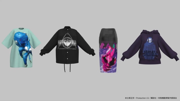 『攻殻機動隊 S.A.C.』ファン必見の公式デジタルファッションも登場