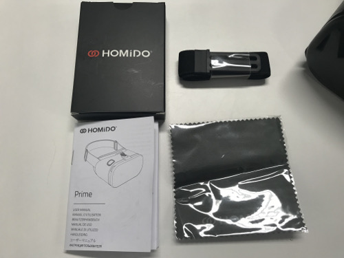 HOMiDO PRiMEの付属品