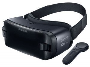リモコンの付いたGear VR