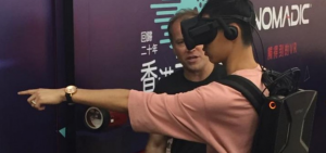 ショッピングモールにVRゲームを