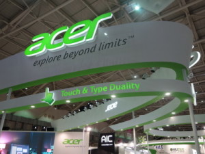 Acerのブース