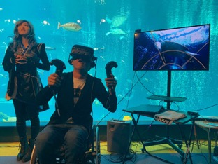 世界初！VRで水中ドローンを操作して海中遊泳＆海洋問題を学ぼう！