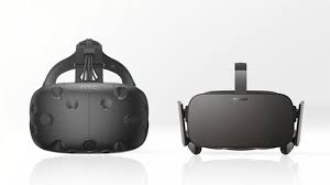 Oculus RiftとHTC Viveが並んだ画像