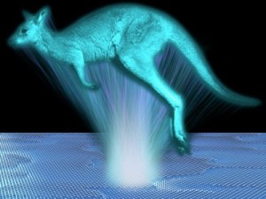 ホログラムのカンガルー