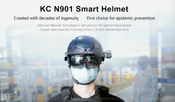 イタリアの空港がARスマートヘルメットを新型コロナの水際対策として採用