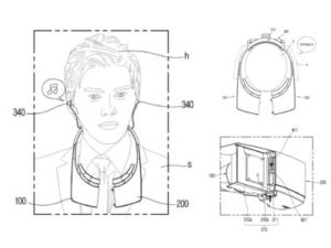 LGの特許書類にあるVRヘッドセット