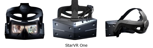 人間とほぼ同じ最広視野角210度！次世代VRヘッドセット「StarVR One」登場！