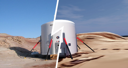 VRで火星の地図作成！3つの企業が協力して火星をVRマップ化する