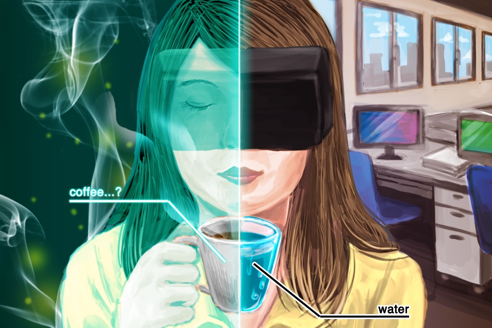 VRで味覚を騙す取り組み
