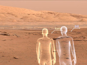 VRで火星を歩く