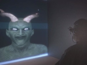 悪魔と対面する