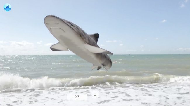 ARでサメと触れ合うことができる飼育ゲーム「shARk」が登場
