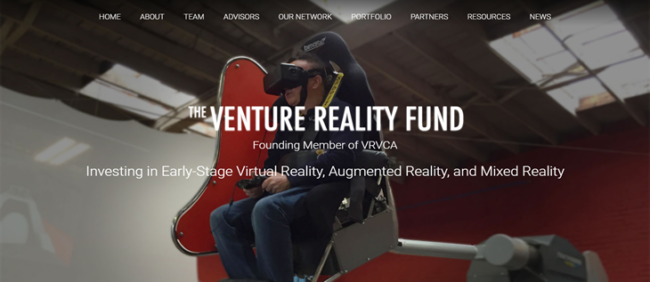 Venture Reality Fundのサイトより