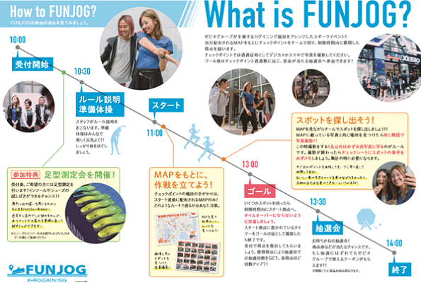 AR機能を活用した街巡りジョギング「FUNJOG in 渋谷」11/16に開催