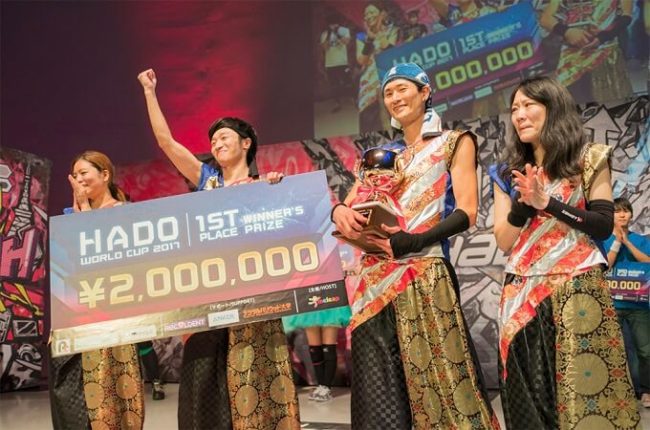優勝チーム「わちゃごな☆ピーポー」