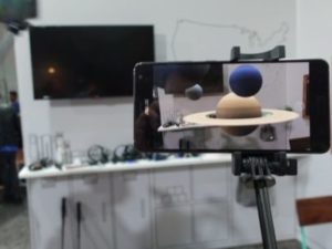 ARで惑星を表示する