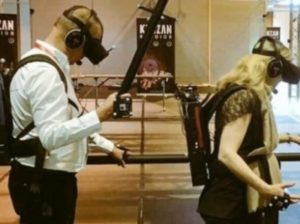 マルチプレイに対応するVR施設